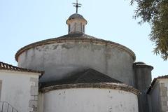 Chapel of Santo Amaro with clear blue sky