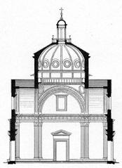 Sta. Maria delle Carceri, Prato section illustration