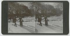 Vintage photo of På Fuglsangsø, Dyrehaven by Peter Elfelt from 1902