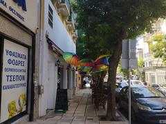 Street scene in Thessaloniki