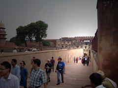 Agra Fort main gate and facade