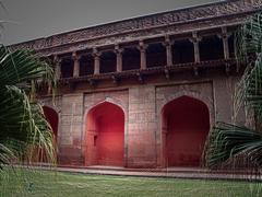 Agra Fort with clear blue sky