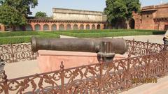 Agra Fort Diwan-i-Aam lawn