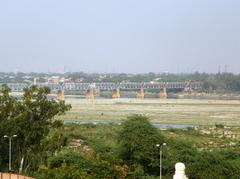 view from the Red Fort towards Yamuna river