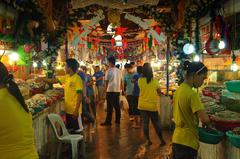 Dampa Seaside Market in Manila