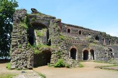 Kaiserpfalz ruins in Kaiserswerth, Düsseldorf