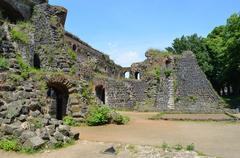 Ruins of the Kaiserpfalz in Kaiserswerth, Düsseldorf