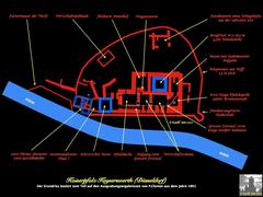 Floor plan of Kaiserpfalz Kaiserswerth