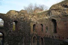 Kaiserpfalz ruins in Kaiserswerth