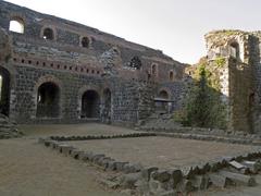 Ruins of the Imperial Palace in Kaiserswerth, Düsseldorf, North Rhine-Westphalia