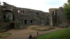 Kaiserpfalz Kaiserswerth historical ruins