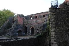 Kaiserpfalz ruins in Kaiserswerth, Düsseldorf