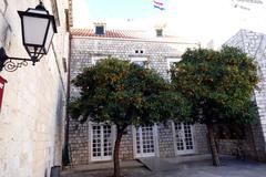 Dubrovnik Old City Walls on a sunny day