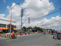 Batangas town and landmarks from an elevated angle