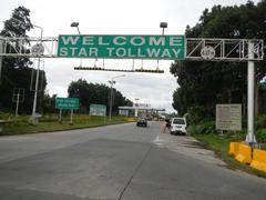 SM City Lipa and Welcome Star Tollway in Lipa, Batangas