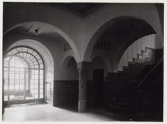 Industria building interior at Dam Square, Amsterdam, 1918