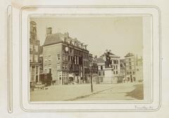 Rembrandt statue at Botermarkt in Amsterdam, 1865-1875