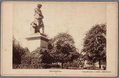 Statue of Rembrandt in Rembrandtplein park