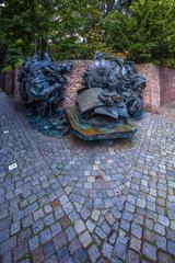 Stadterhebungsmonument in Düsseldorf, August 2019