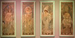 Alphonse Mucha's The Four Seasons, 1899