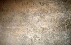 Funerary slab of Canon Jean-Baptiste Peyrusse