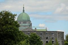 Galway Cathedral exterior in Galway with a dome and stone facade