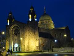 Night view of Galway Cathedral