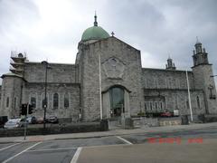 Galway Cathedral in Ireland under blue sky