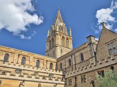 Crossing tower of Christ Church Cathedral in Oxford