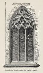 Oxford Cathedral window in the Latin Chapel