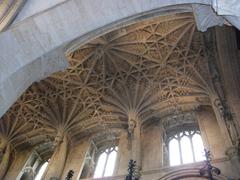 Christ Church Cathedral vault ceiling in Oxford