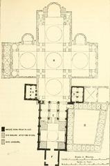 plan of S. Front at Perigueux showing different sections of the church