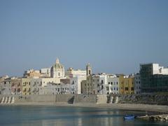 Trapani bay panoramic view