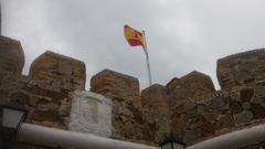 Coat of arms at the entrance of Fuerte del Desnarigado, Ceuta