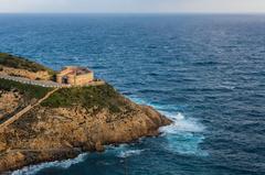 Fort of El Desnarigado in Ceuta, Spain