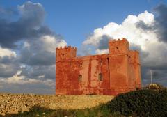 Mellieha Red Tower in Malta