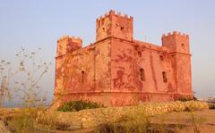 Red Tower in Mellieha, Malta