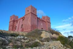 Red Tower in Mellieha, Malta