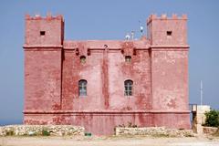 Red Tower in Mellieha, Malta