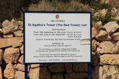 St. Agatha's Tower in Mellieħa, Malta