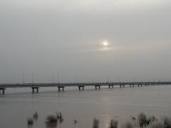 Bridge on Chenab River in Bhawana Tehsil