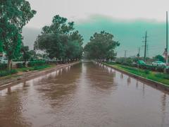 Canal in Faisalabad, Pakistan