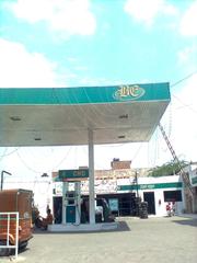 Beautiful panoramic view of Batalvi CNG station with scenic background