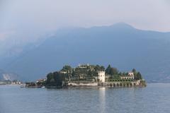 Isola Bella on Lake Maggiore with Borromean Islands