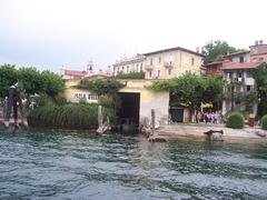 Isola Bella's pier with scenic view