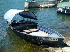 typical boat on Lake Maggiore