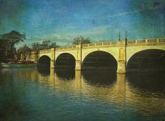 Kingston Bridge over River Thames