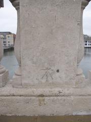 Cancelled 1GL bench mark and bolt on Kingston Bridge