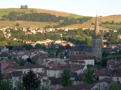 Saint-Géraud church and quarter in Aurillac, Cantal