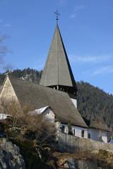 Saanen Church exterior view